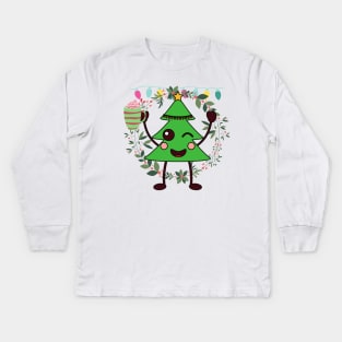 Christmas tree decorations - New tree - December christmas Kids Long Sleeve T-Shirt